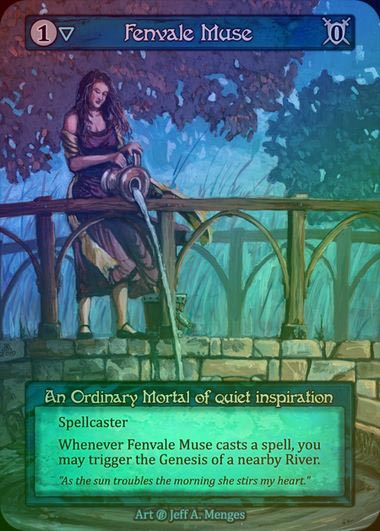【FOIL】[Water] Fenvale Muse [beta-Ordinary]